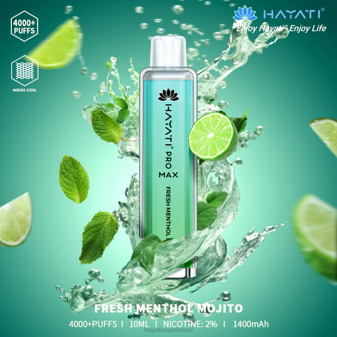 mojito de mentol fresco
