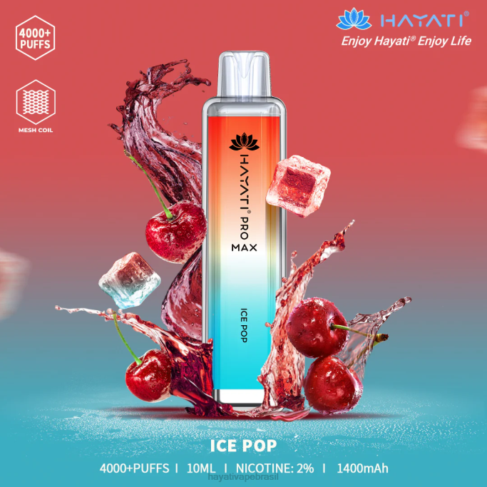 Hayati Vapes Wholesale - Hayati Pro Max descartável H0PN107 picolé