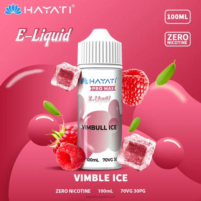 Hayati Store Brasil - Hayati Pro Max sais de nic H0PN259 gelo vimbull
