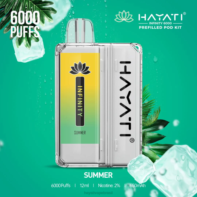 Hayati Brasília - Hayati Infinity 6.000 kits de cápsulas H0PN162 verão