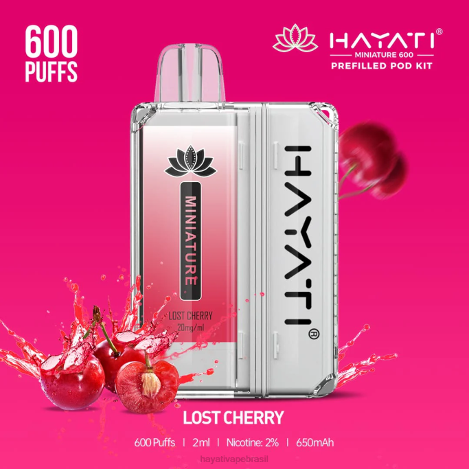 Hayati Price Brasil - Hayati Miniature 600 kits de cápsulas H0PN40 cereja perdida