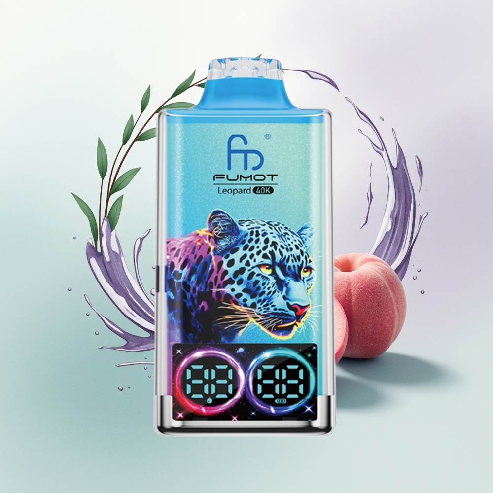 Fumot Leopard 40K Pêssego Frutas Silvestres 5% Nicotina