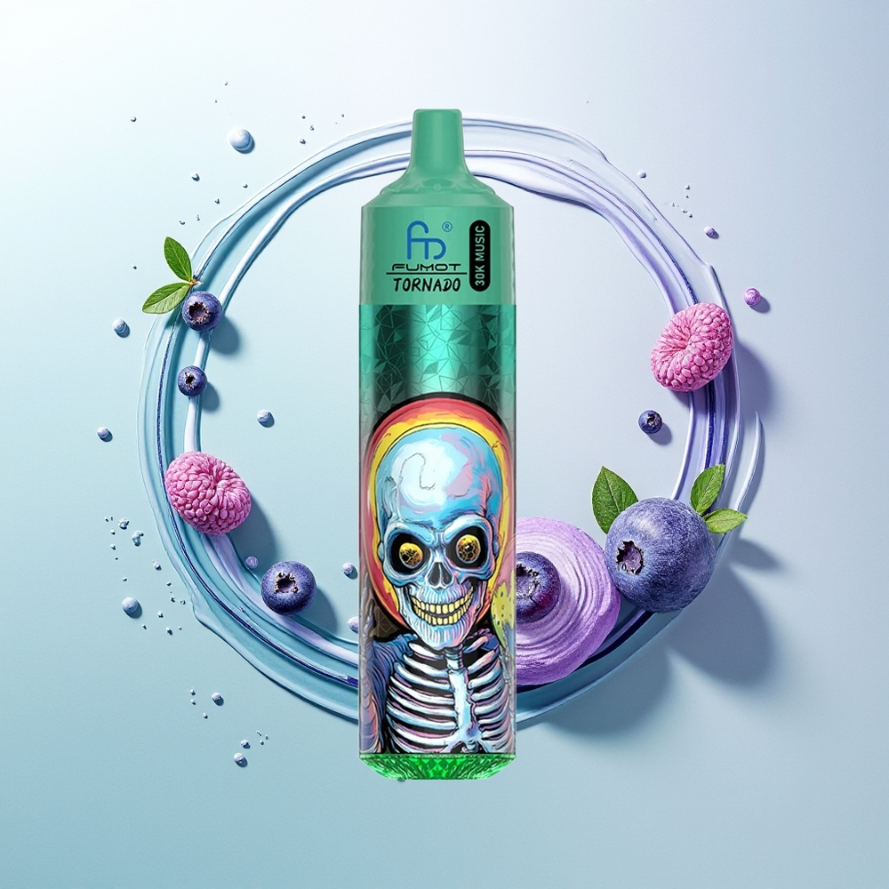 Fumot Randm Tornado 30000 Gelado de Mirtilo com Capacidade de 30mL