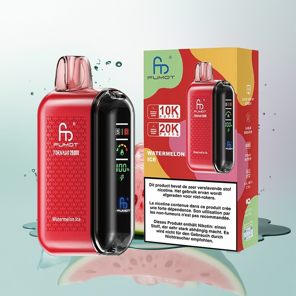 Fumot Tornado 20000 Melancia Gelo Dual Mesh