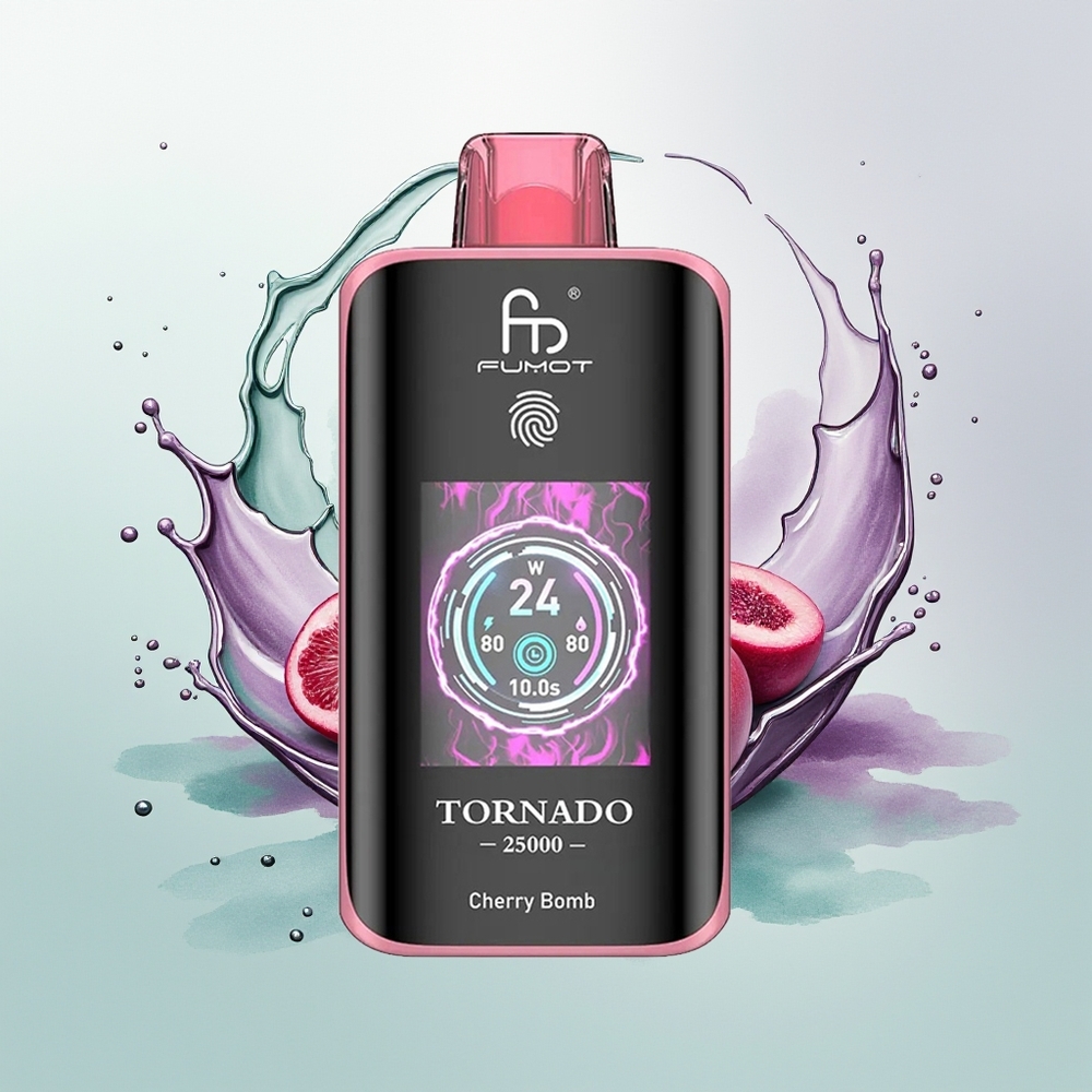 Fumot Tornado 25000 Bomba Cereja HD