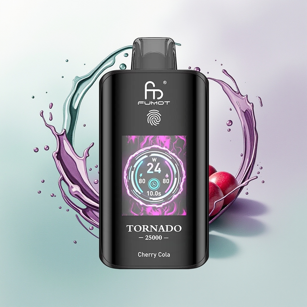 Fumot Tornado 25000 Cola Cereja HD
