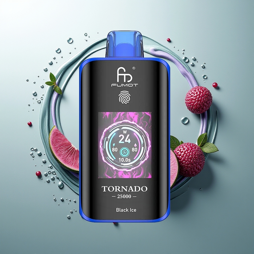 Fumot Tornado 25000 Gelo Negro HD