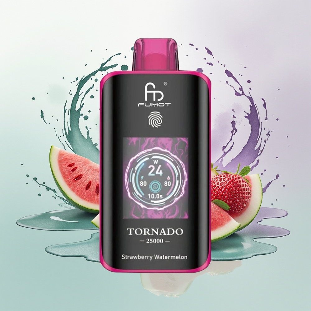 Fumot Tornado 25000 Melancia Morango HD Screen