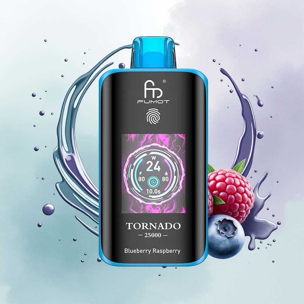 Fumot Tornado 25000 Mirtilo Framboesa HD