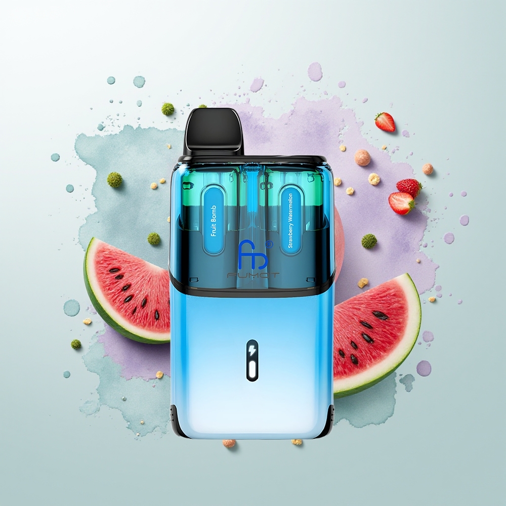 Fumot Ultra T32000 Bomba de Frutas - Morango Melancia com Carga Rápida