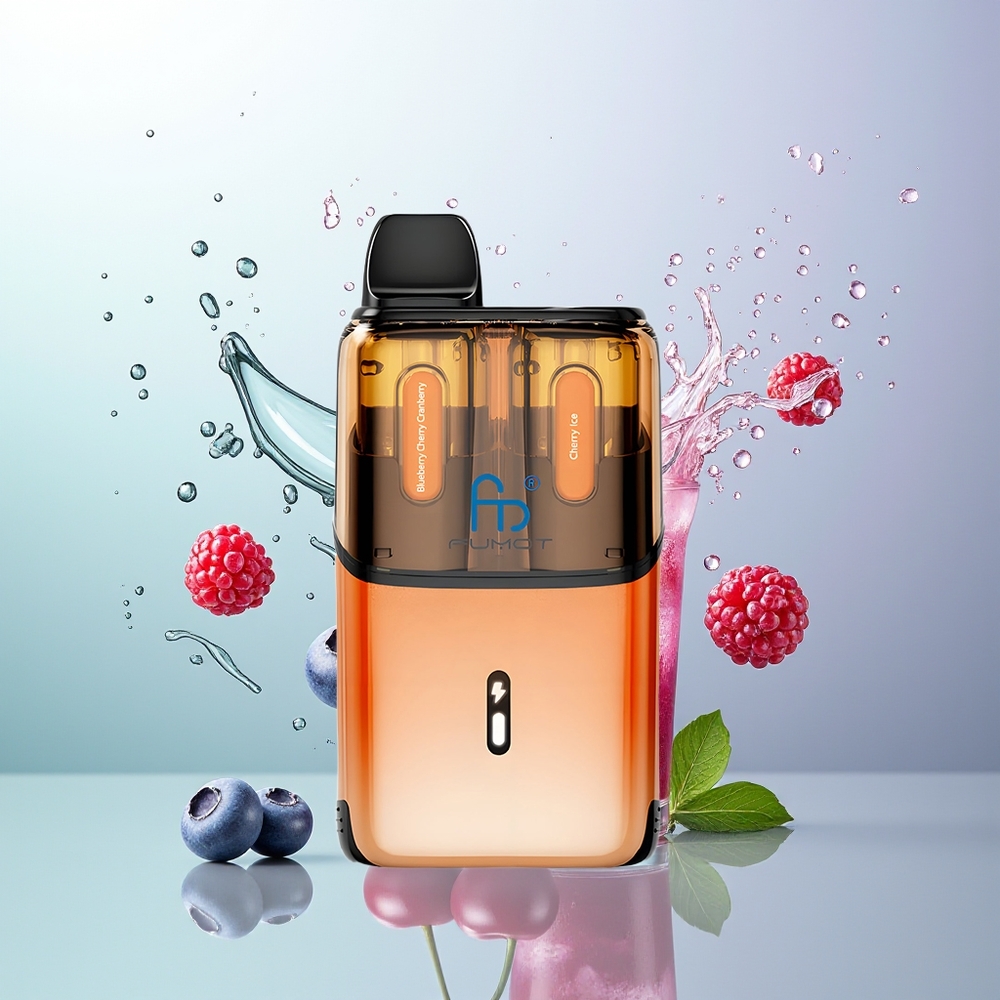 Fumot Ultra T32000 Mirtilo Cereja Cranberry - Cereja Gelo com 24ml