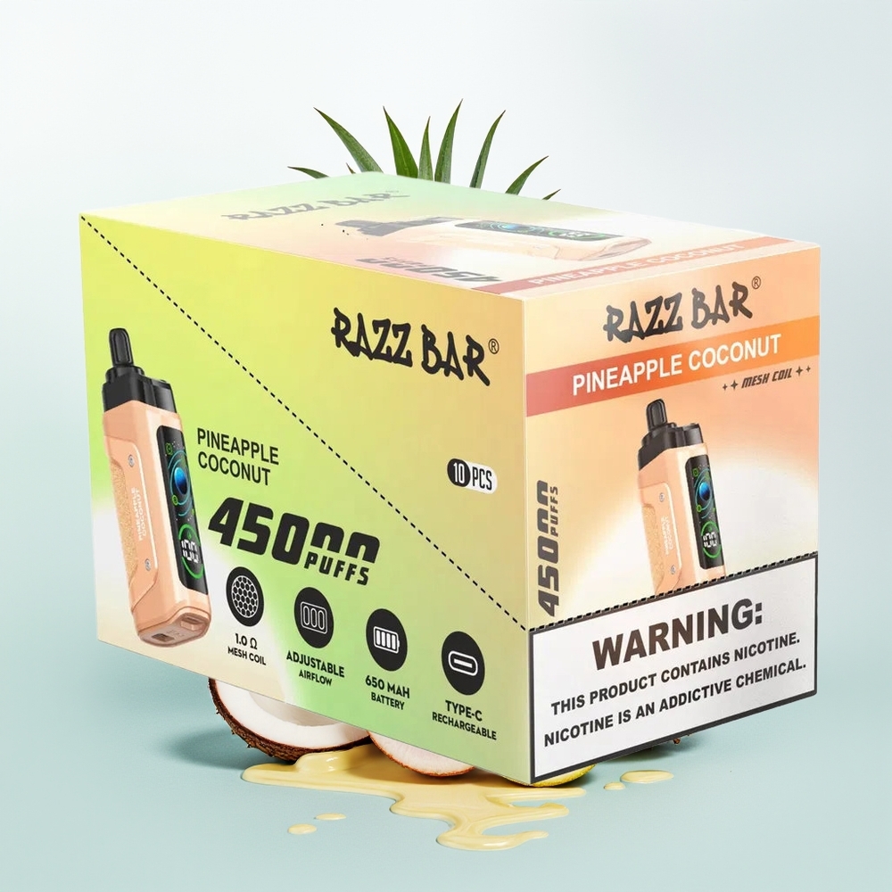 Razz Bar 45000 Abacaxi Coco com 20 mg/ml