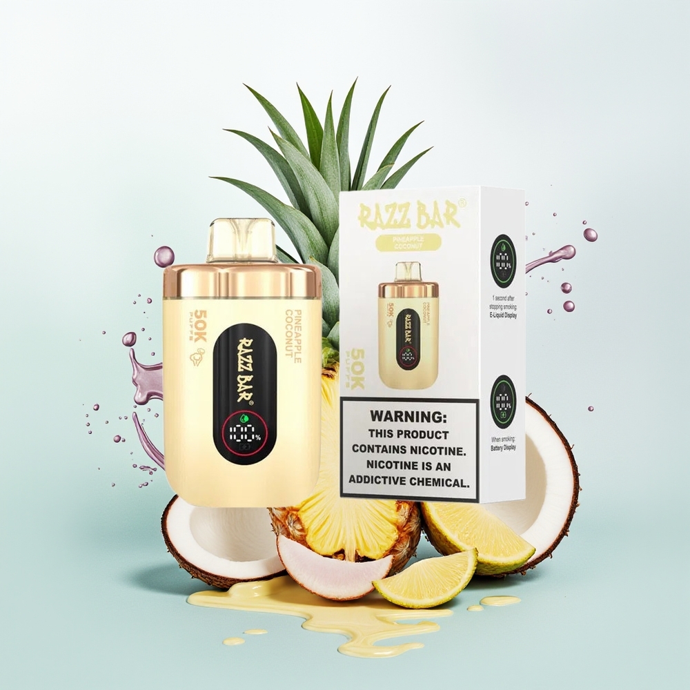 Razz Bar 50K Abacaxi Coco 1.0 Ohm