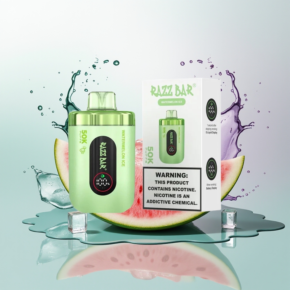 Razz Bar 50K Melancia Gelo com 2% de Nicotina