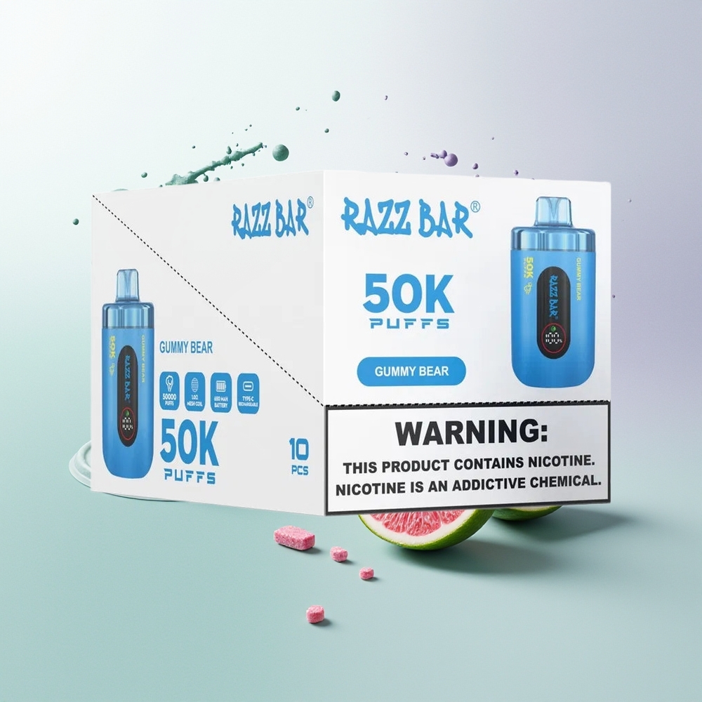 Razz Bar 50K Ursinho de Goma 1.0 Ohm