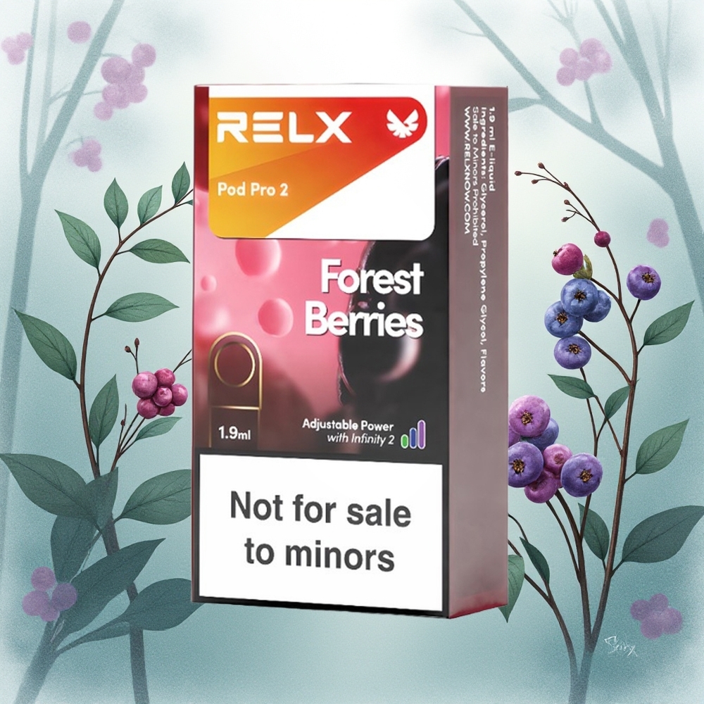 Relx Pod Pro 2 Vape Device Bagas da Floresta Eco 1.9ml 2 Pods