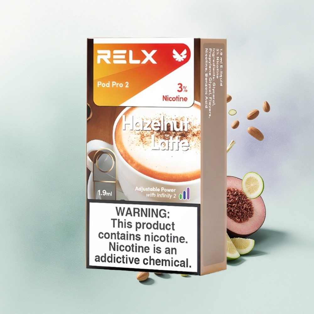 Relx Pod Pro 2 Vape Device Café com Avelã Eco Smooth Boost