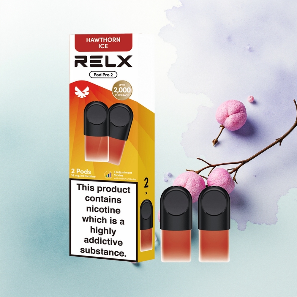 Relx Pod Pro 2 Vape Device Espinheiro Gelo Pro Eco 1.9ml 2 Pods