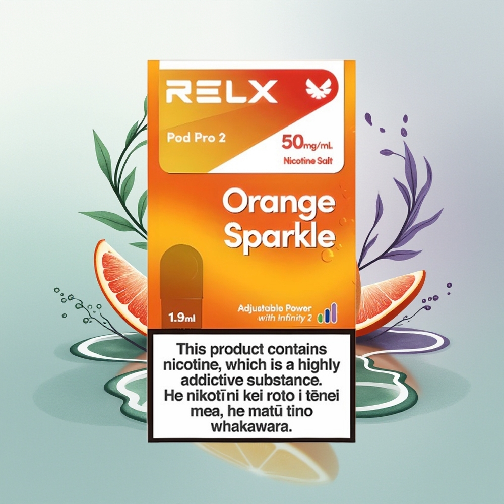 Relx Pod Pro 2 Vape Device Faísca Laranja 1.9ml Eco Boost