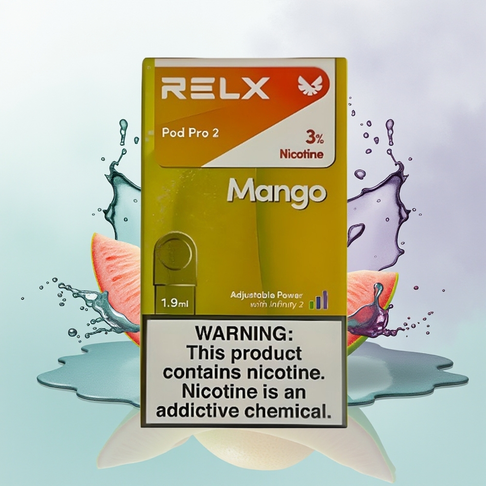 Relx Pod Pro 2 Vape Device Gelo de Manga EcoPod Duo