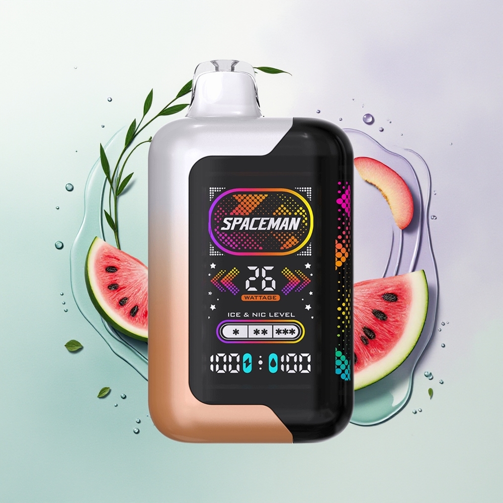 SMOK SPACEMAN SP40000 Melancia Pêssego Suculento 20ml