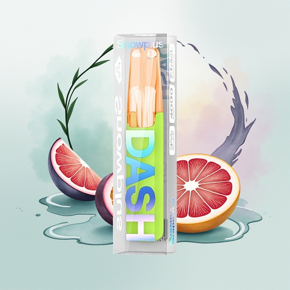 Snowplus Dash 4000 Maracujá Toranja Cerâmica 530 mAh