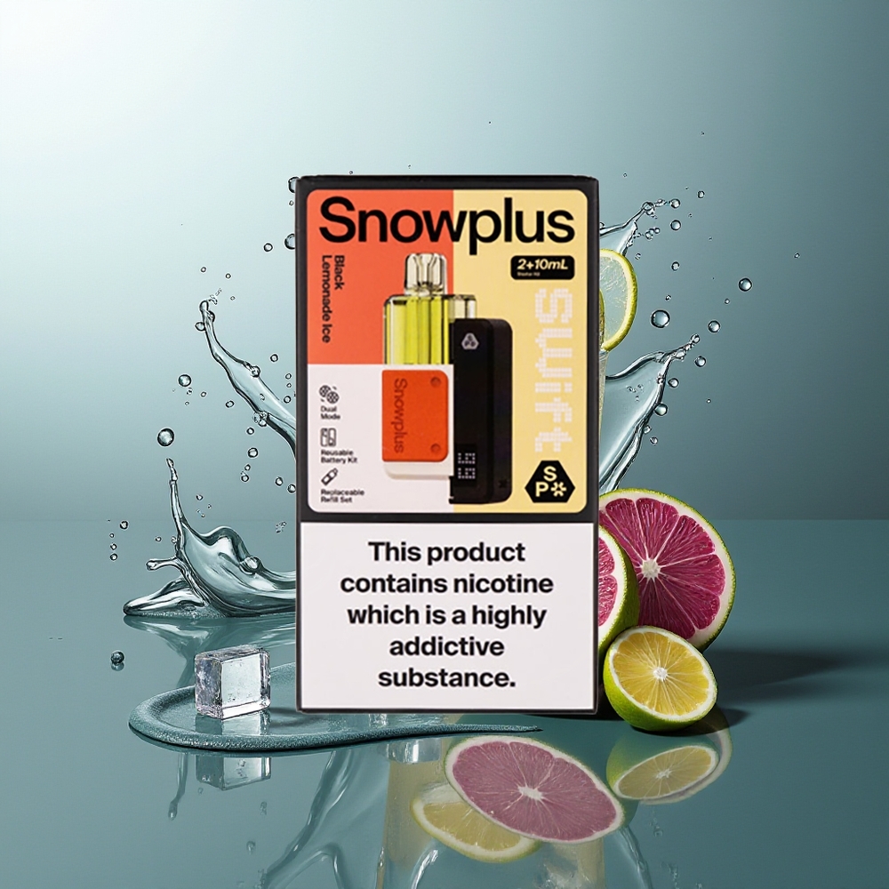 Snowplus Swift 5000 Limão Preto Gelado 1000 mAh