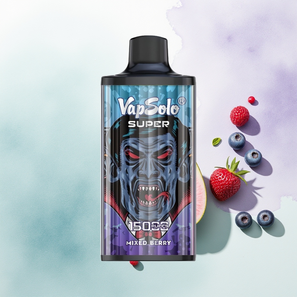 Vapsolo Super 15000 Bagas Misturadas 40ml