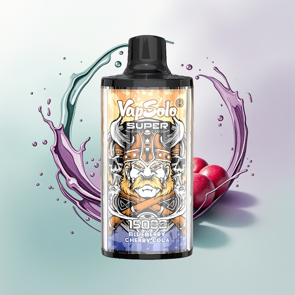 Vapsolo Super 15000 Cherry Cola 40ml Mesh