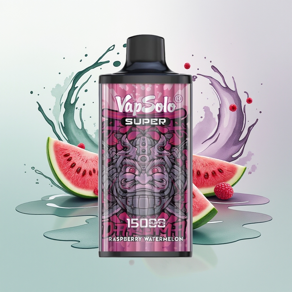 Vapsolo Super 15000 Melancia Framboesa Tipo-C