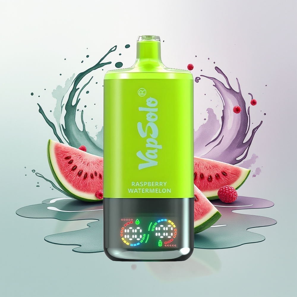 Vapsolo Triple 30000 Melancia Framboesa Tipo-C 40ml