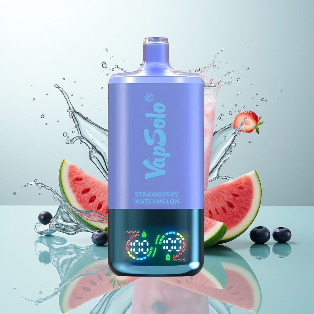 Vapsolo Triple 30000 Morango Melancia & Mirtilo Gelo com 40ml
