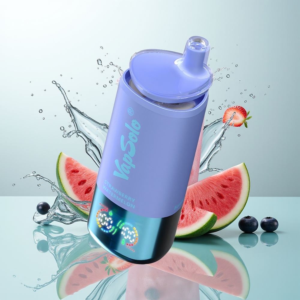 Vapsolo Triple 30000 Morango Melancia & Mirtilo Gelo com 40ml