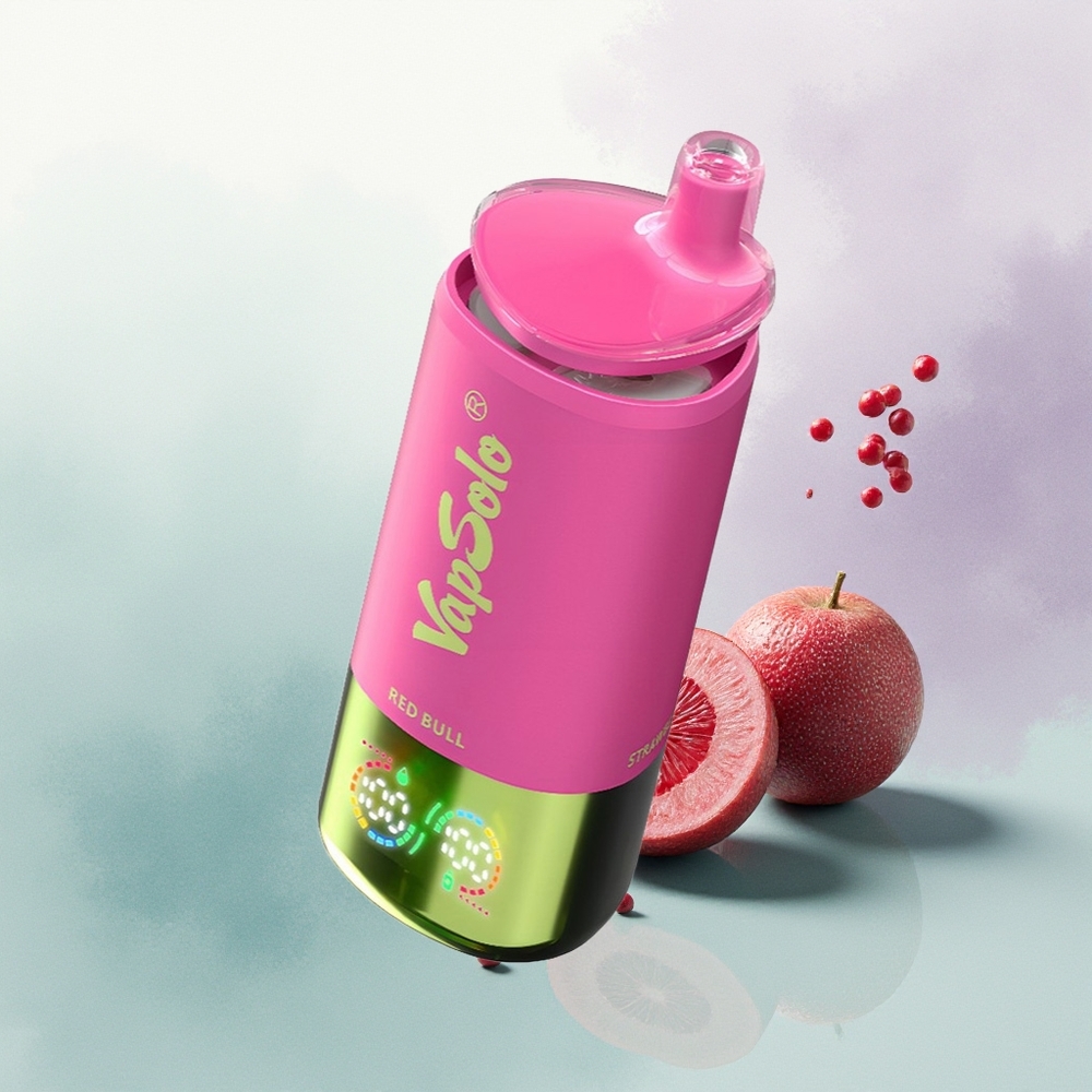 Vapsolo Triple 30000 Touro Vermelho Triplo Tanque 40ml Tipo-C