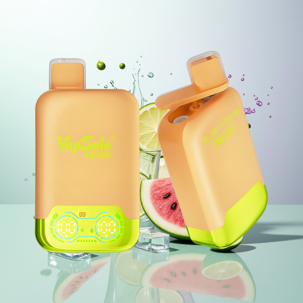 Vapsolo Twins 20000 Limão Lima & Melancia Gelo com 40 ml