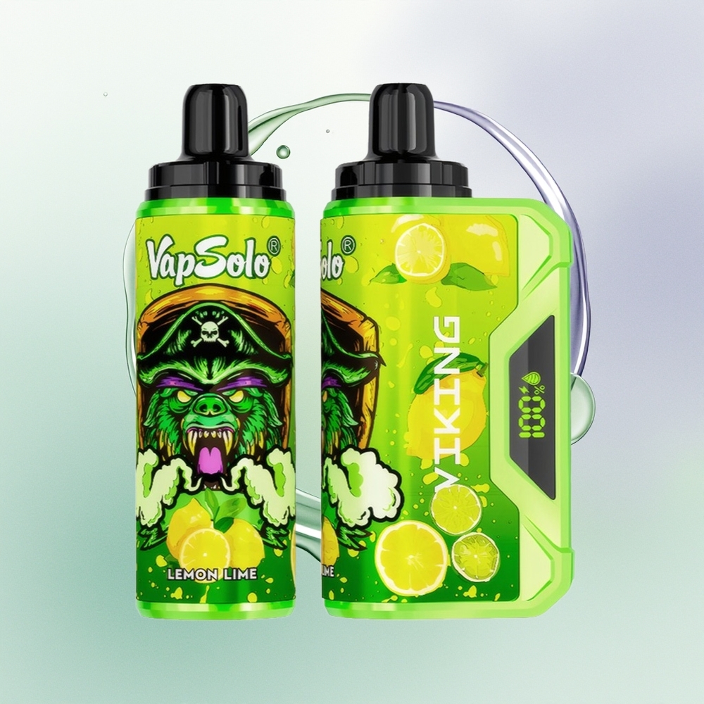VapSolo VIKING 12000 Limão Lima Tipo-C 22ml